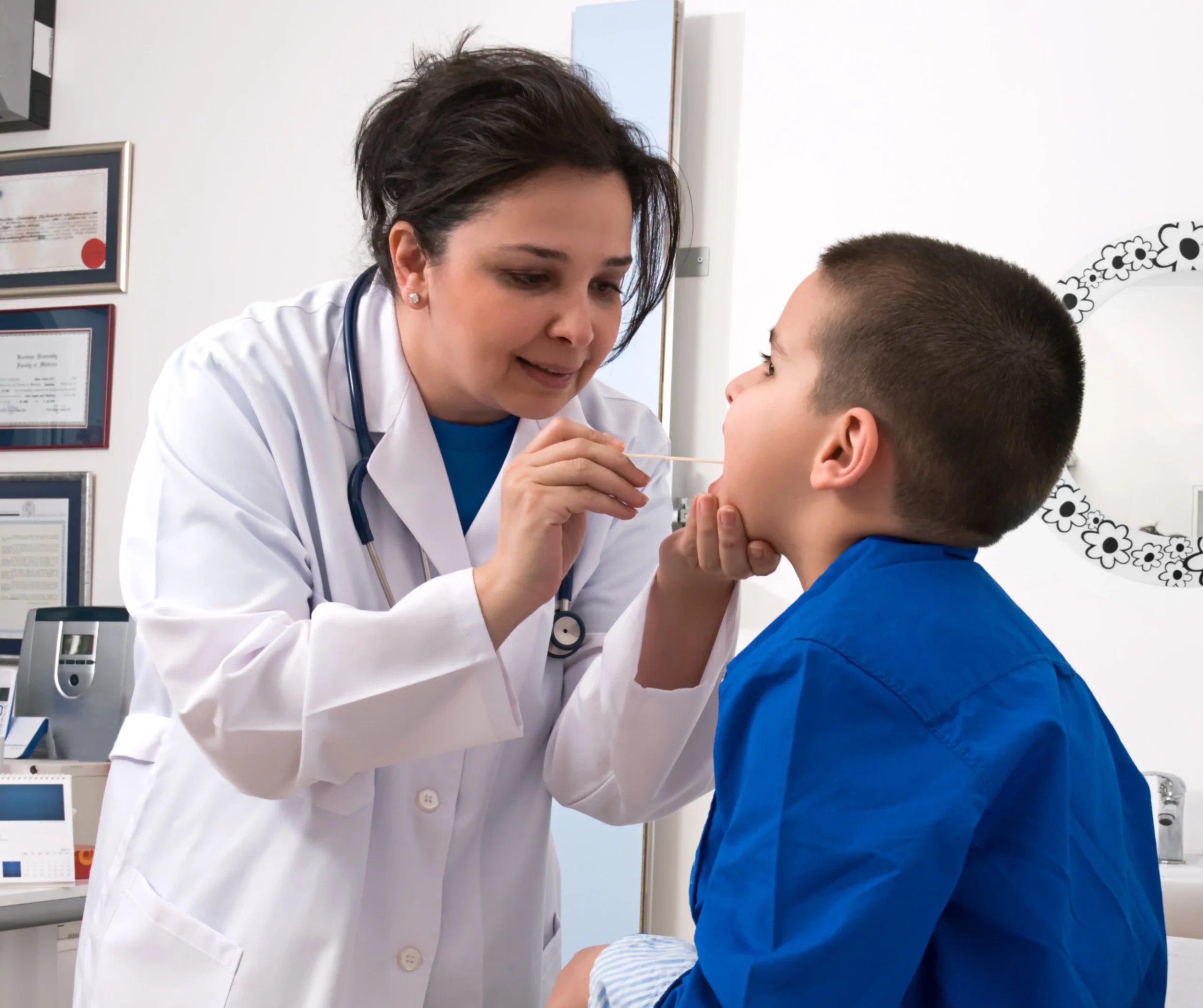 Strep Throat Testing