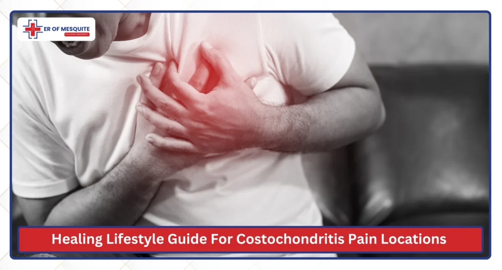 Healing Lifestyle Guide For Costochondritis Pain Locations