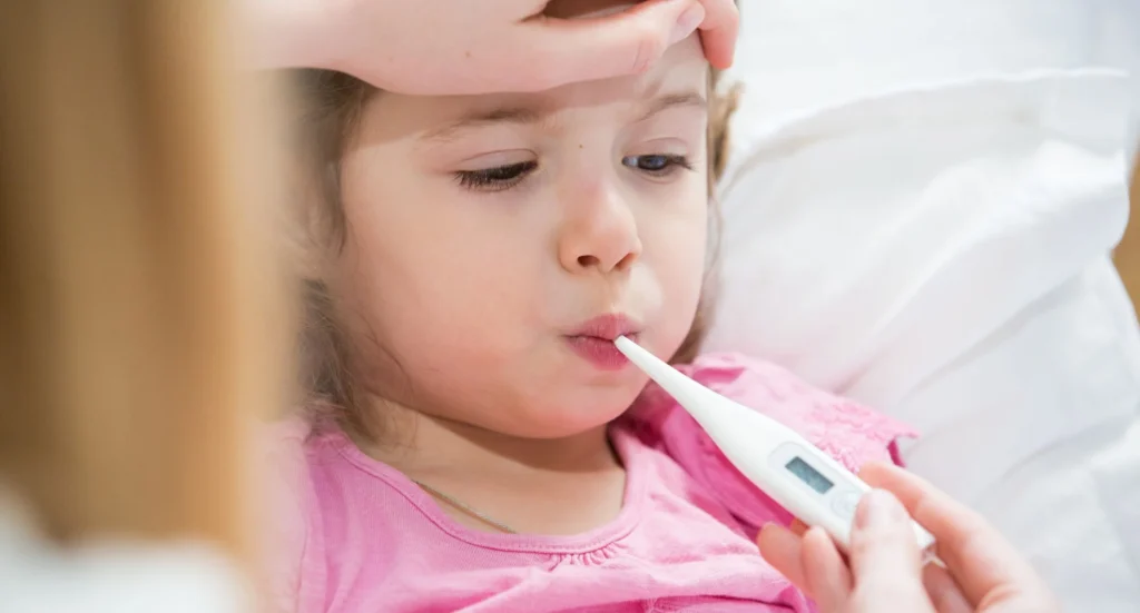 Pediatric Fever Emergency in Mesquite