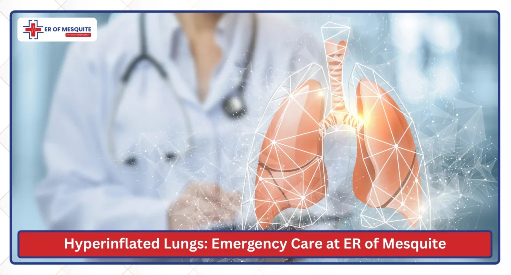 Hyperinflated Lungs Emergency Care at ER of Mesquite