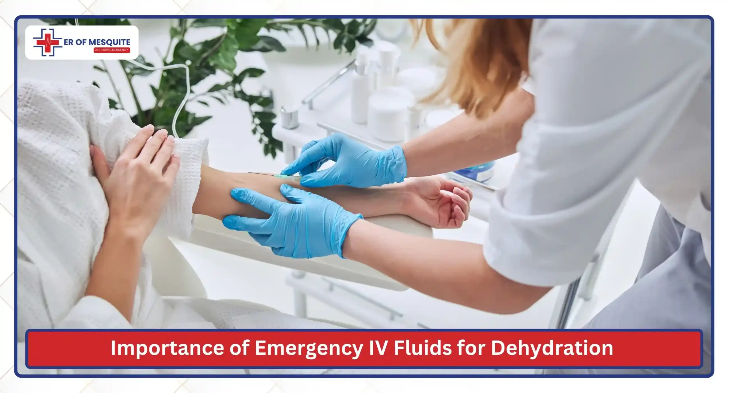 Importance of Emergency IV Fluids for Dehydration
