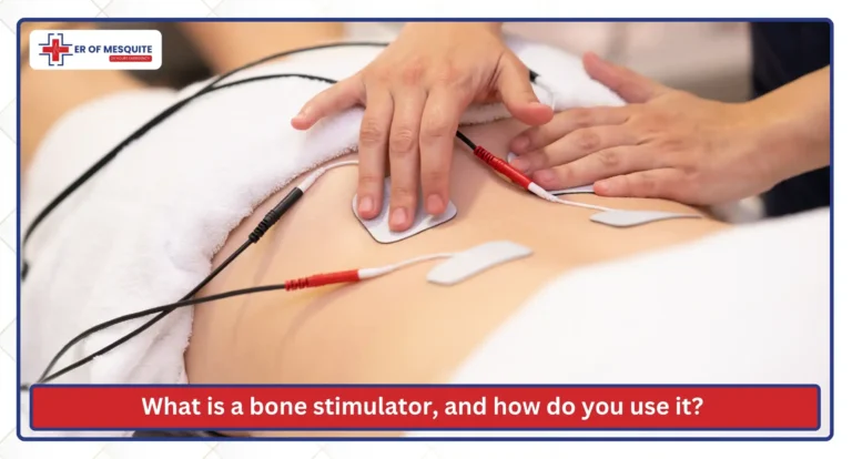 What is a bone stimulator, and how do you use it