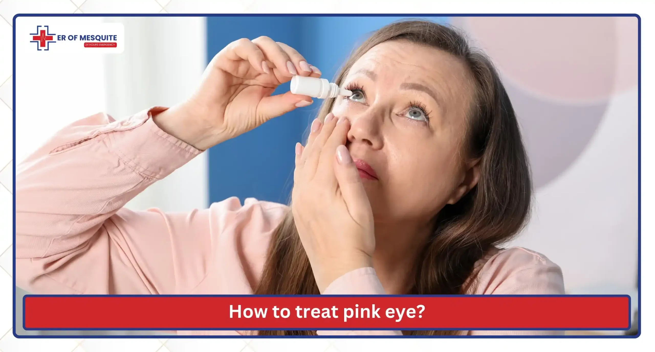 How to treat pink eye