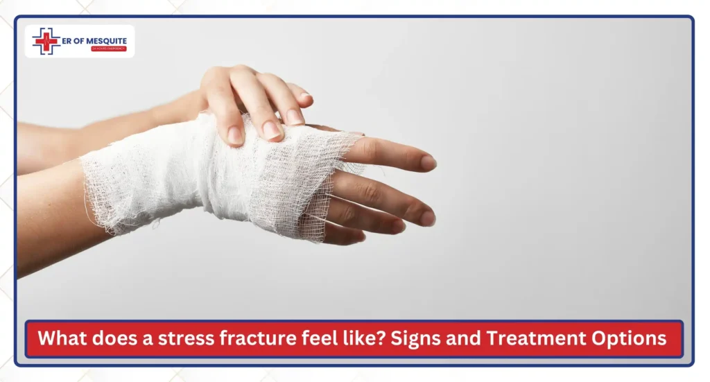 What does a stress fracture feel like Signs and Treatment Options