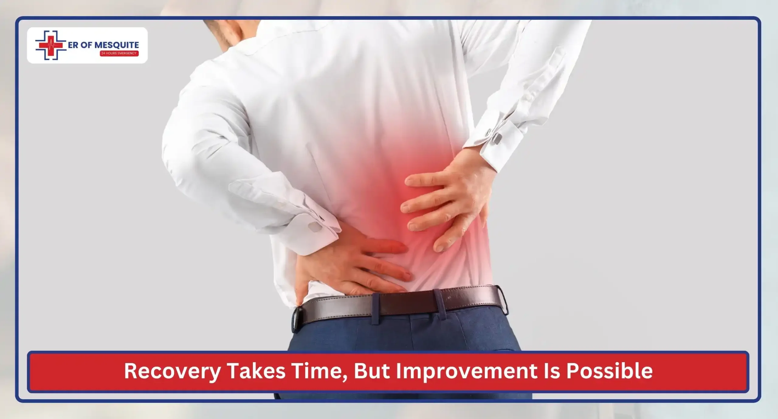 Recovery Takes Time, But Improvement Is Possible