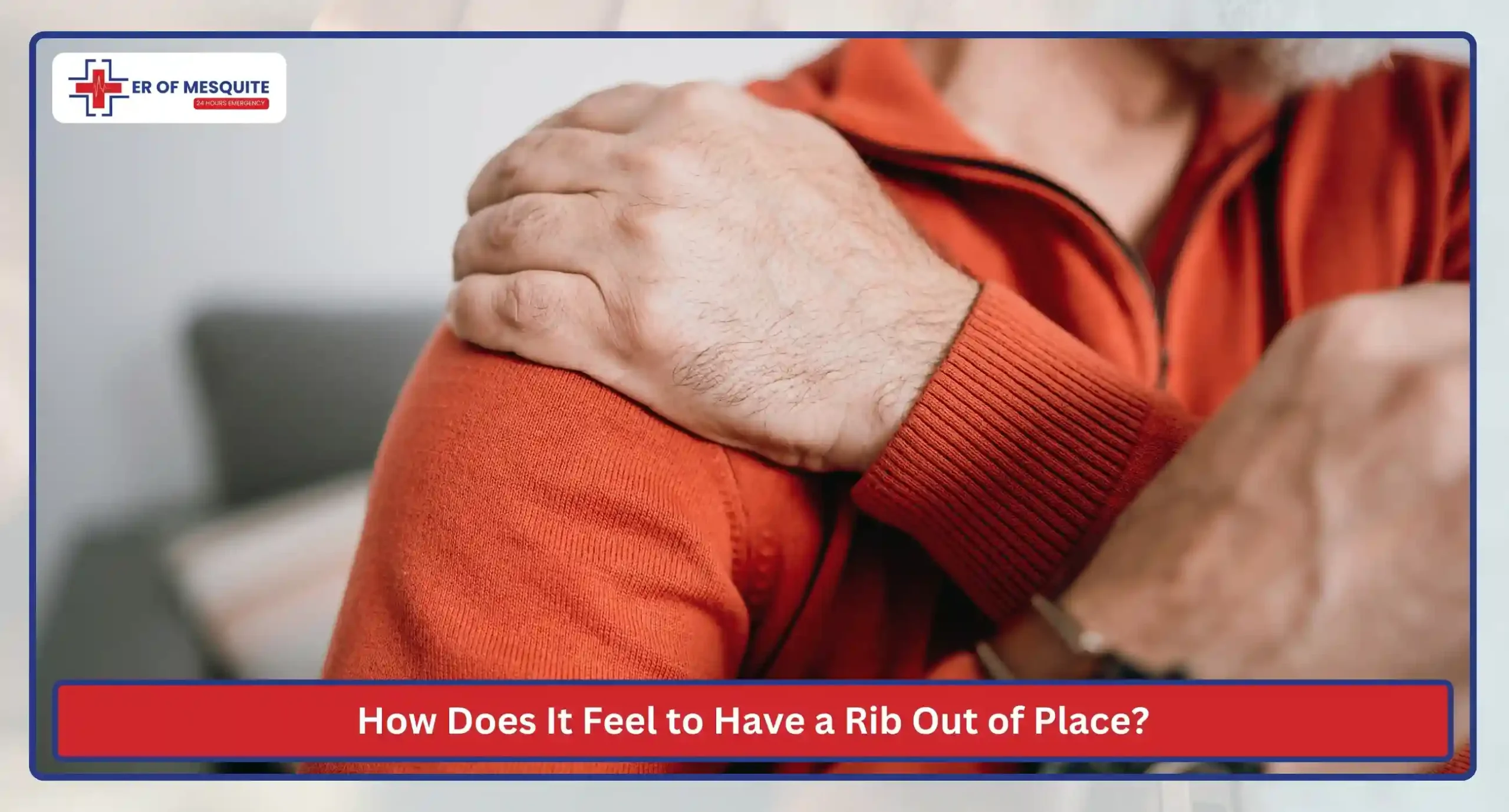 How Does It Feel to Have a Rib Out of Place
