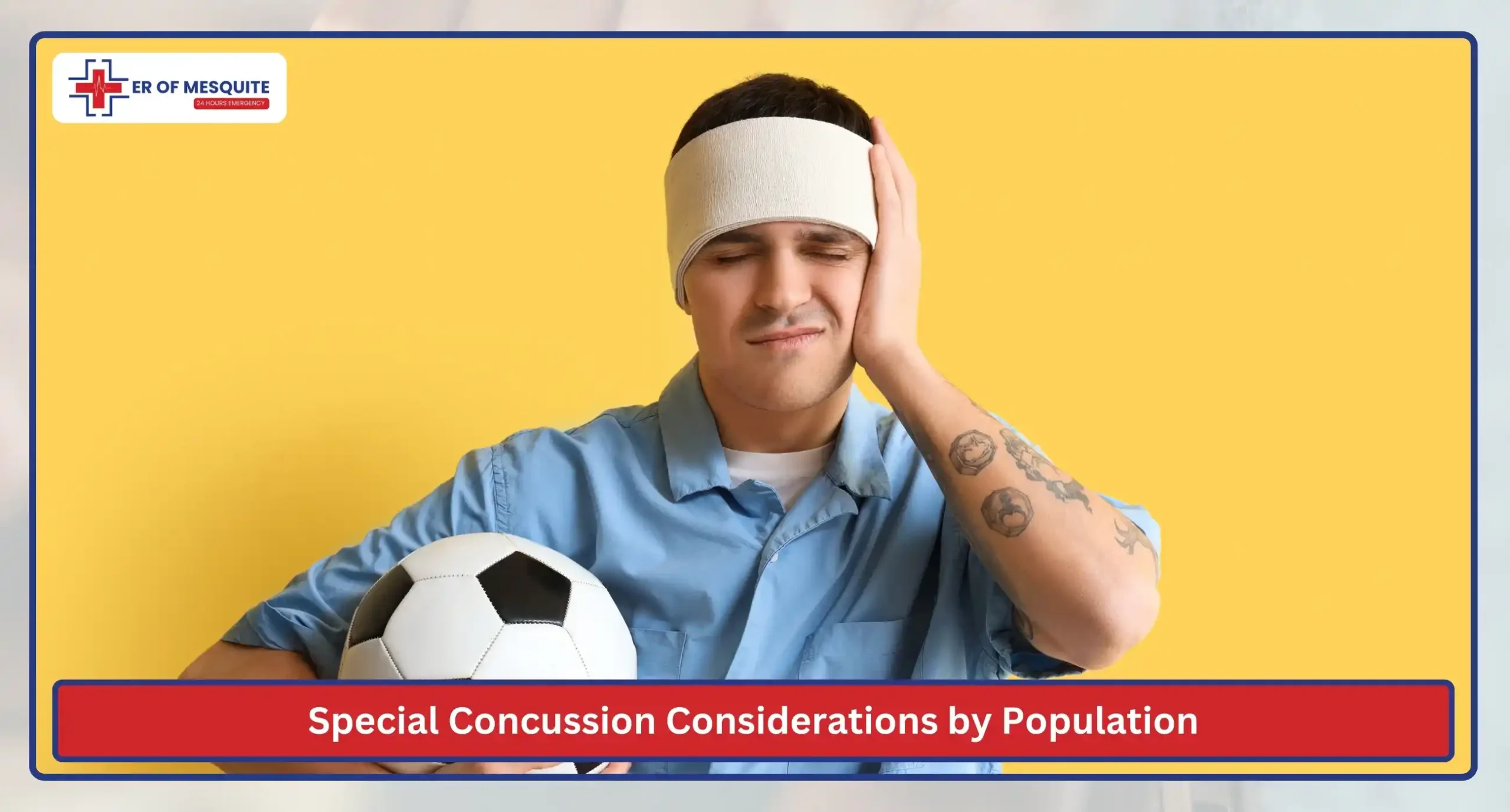 Special Concussion Considerations by Population