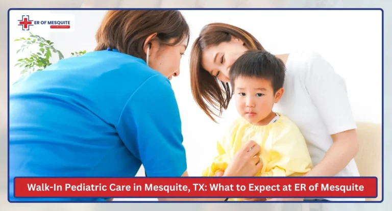 Walk-In Pediatric Care in Mesquite, TX