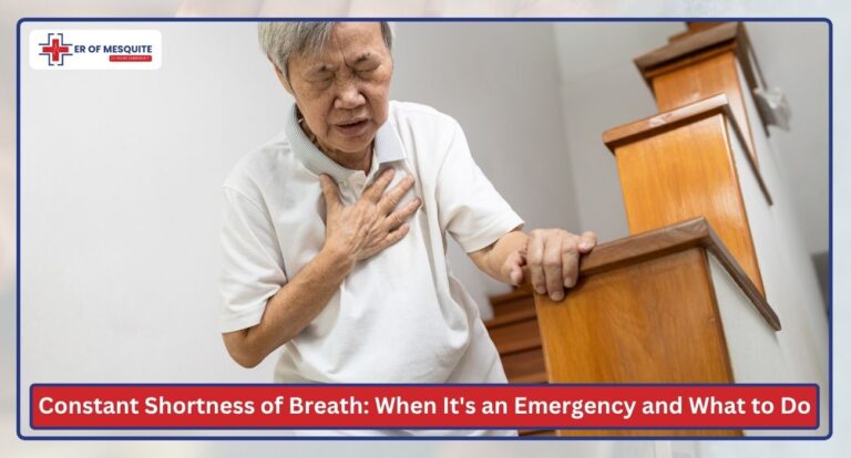 Constant Shortness of Breath: When It’s an Emergency and What to Do