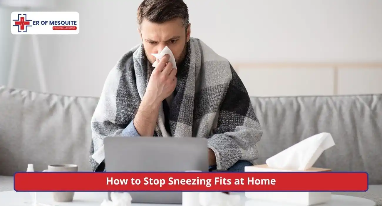 How to Stop Sneezing Fits at Home