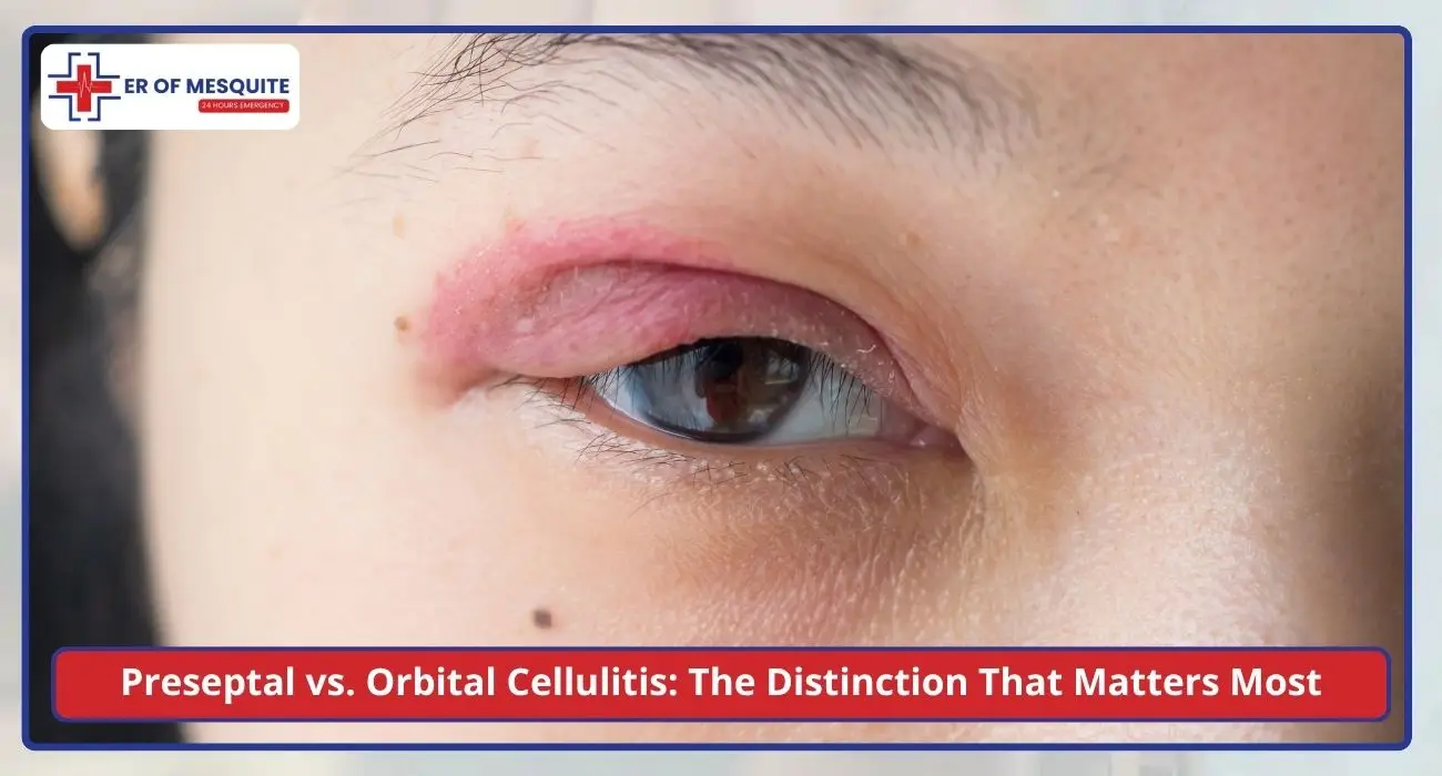 Preseptal vs. Orbital Cellulitis The Distinction That Matters Most